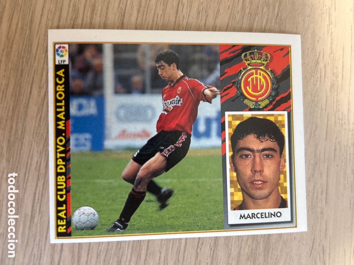 Cromos de f&uacute;tbol: MARCELINO MALLORCA LIGA ESTE 1997 1998 97 98 NUNCA PEGADO SIN PEGAR