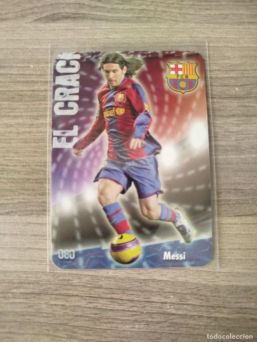 Fu&szlig;ball-Sticker: Mundicromo 2008/09.F.C.Barcelona. Messi (EL CRACK.VERSI&Oacute;N MATE).