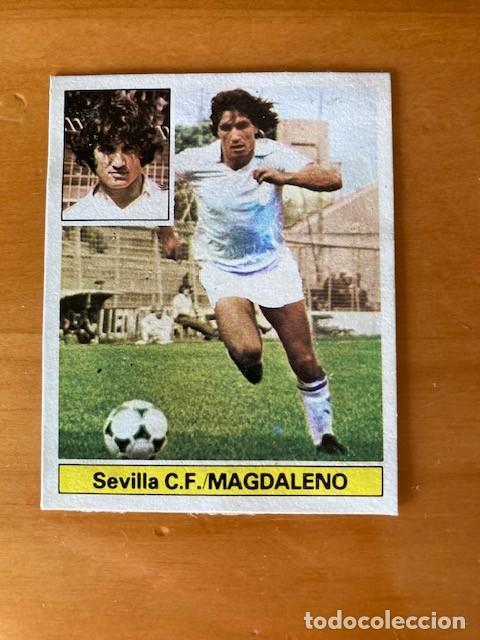 Fu&szlig;ball-Sticker: MAGDALENO SEVILLA FICHAJE N&ordm; 13 81-82 ESTE RECUPERADO VERSION DIFICIL