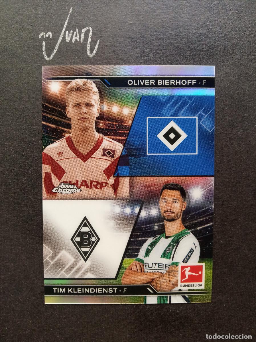 Fu&szlig;ball-Sticker: HIN 4 HISTORY IS NOW BIERHOFF HAMBURGO KLEINDIENST MONCHEN⚽ TOPPS&reg; CHROME BUNDESLIGA 2024 2025 24 25
