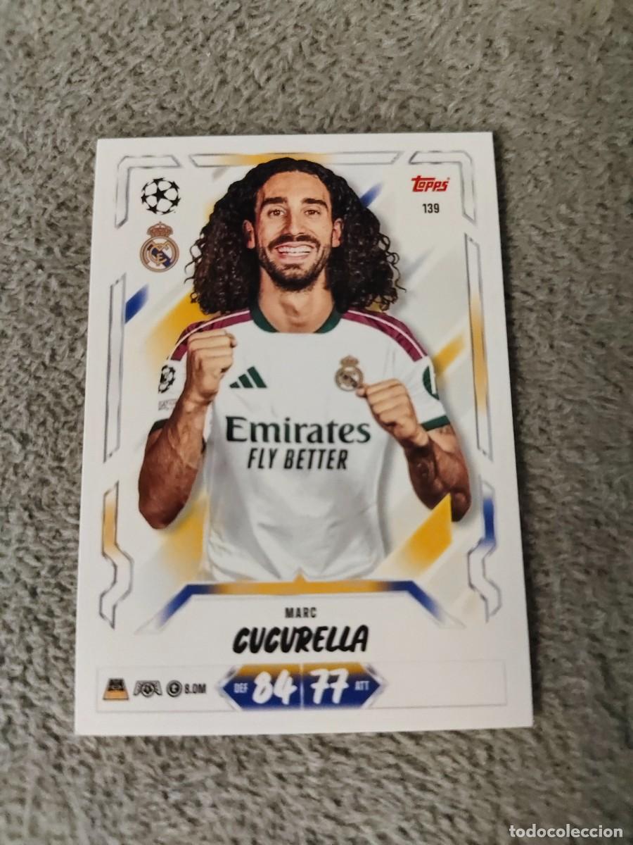 Cartes &agrave; collectionner de Football: 139 MATCH ATTAX 26/27 MARC CUCURELLA REAL MADRID CF BASE CARD 2026 2027 TOPPS UCC AAU