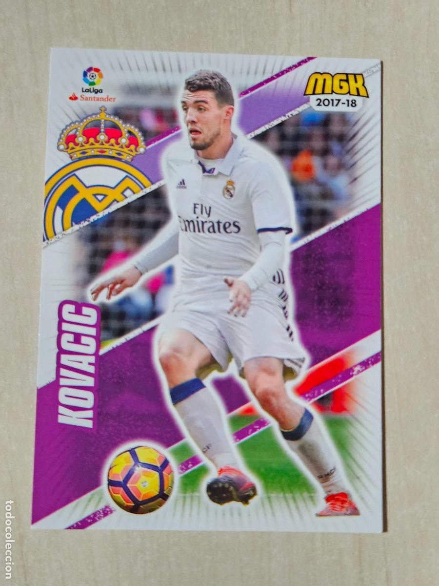 Cartes &agrave; collectionner de Football: CROMO N&ordm; 391 KOVACIC - MEGACRACKS 2017 18 - REAL MADRID