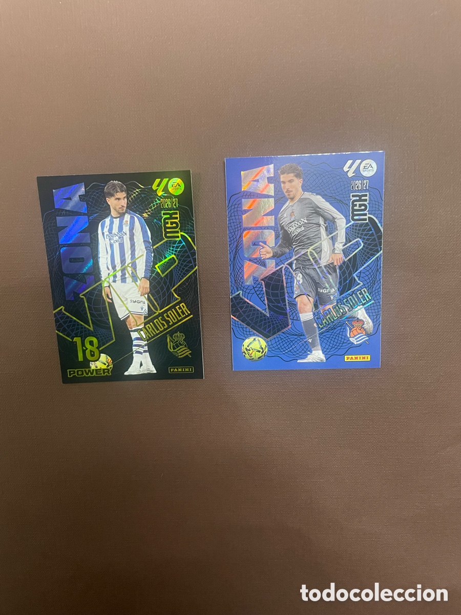Cromos de f&uacute;tbol: Carlos soler Zona Power -Zona Vip 2026/27 Real Sociedad