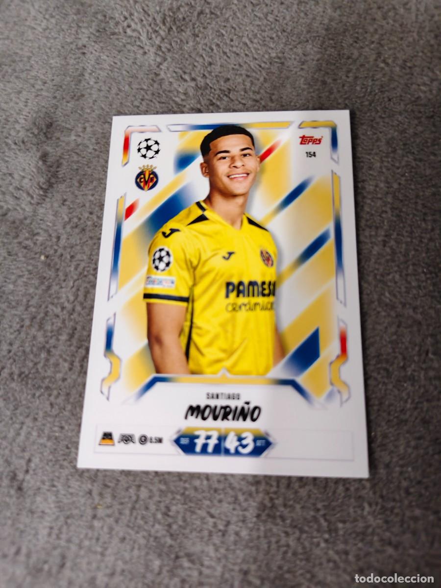 Fu&szlig;ball-Sticker: 154 MATCH ATTAX 26/27 SANTIAGO MOURI&Ntilde;O VILLARREAL CF BASE CARD 2026 2027 TOPPS UCC AAU