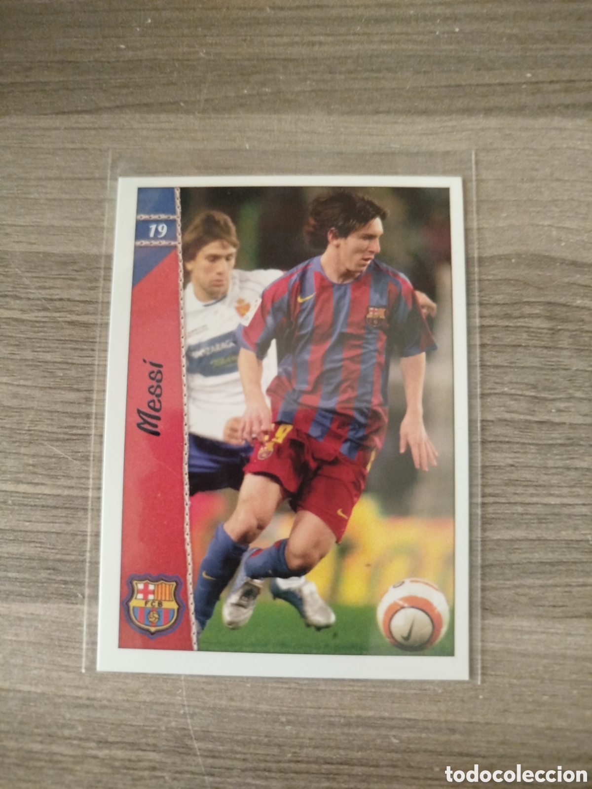 Fu&szlig;ball-Sticker: Mundicromo 2006/07.F.C.BARCELONA.MESSI (N&deg;19).