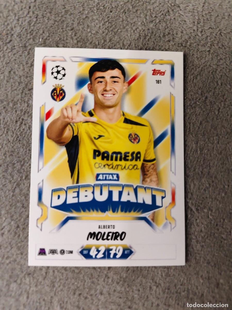 Fu&szlig;ball-Sticker: 161 MATCH ATTAX 26/27 ALBERTO MOLEIRO VILLARREAL CF DEBUTANT 2026 2027 TOPPS UCC AAU