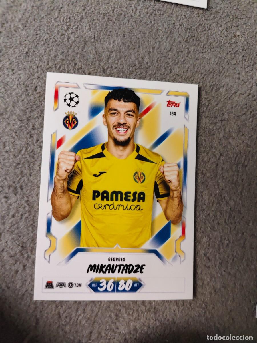Fu&szlig;ball-Sticker: 164 MATCH ATTAX 26/27 GEORGES MIKAUTADZE VILLARREAL CF BASE CARD 2026 2027 TOPPS UCC AAU