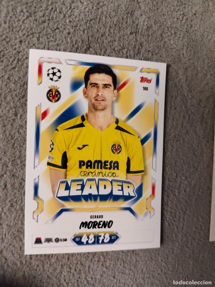 Fu&szlig;ball-Sticker: 166 MATCH ATTAX 26/27 GERARD MORENO VILLARREAL CF LEADER 2026 2027 TOPPS UCC AAU