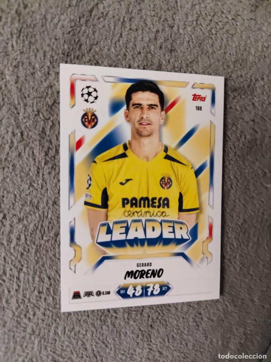 Fu&szlig;ball-Sticker: 166 MATCH ATTAX 26/27 GERARD MORENO VILLARREAL CF LEADER 2026 2027 TOPPS UCC AAU