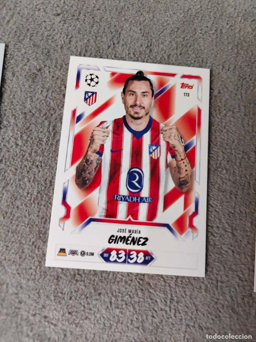 Cromos de f&uacute;tbol: 173 MATCH ATTAX 26/27 JOS&Eacute; MAR&Iacute;A GIM&Eacute;NEZ ATL&Eacute;TICO DE MADRID BASE CARD 2026 2027 TOPPS UCC AAU