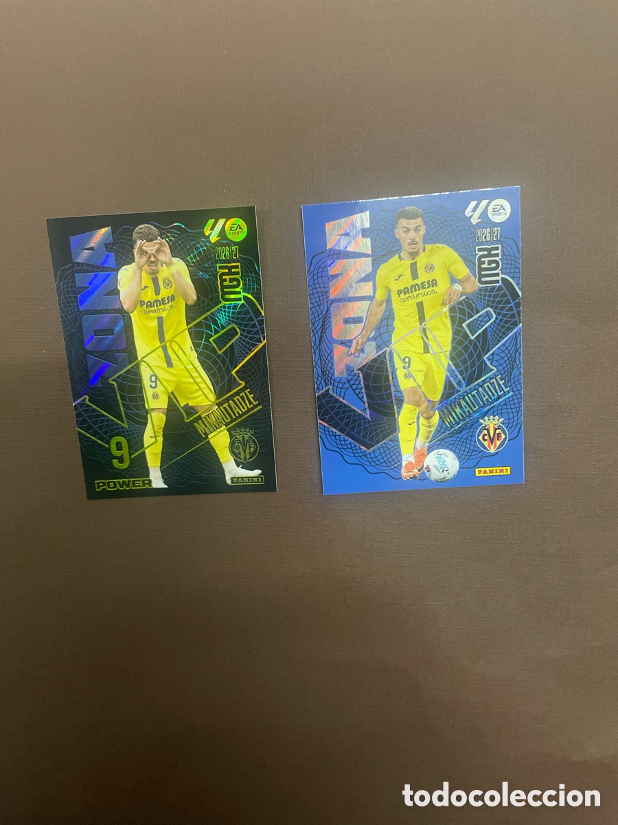 Cromos de f&uacute;tbol: Megacracks 2026/27 Mikautadze Zona Power y Zona Vip