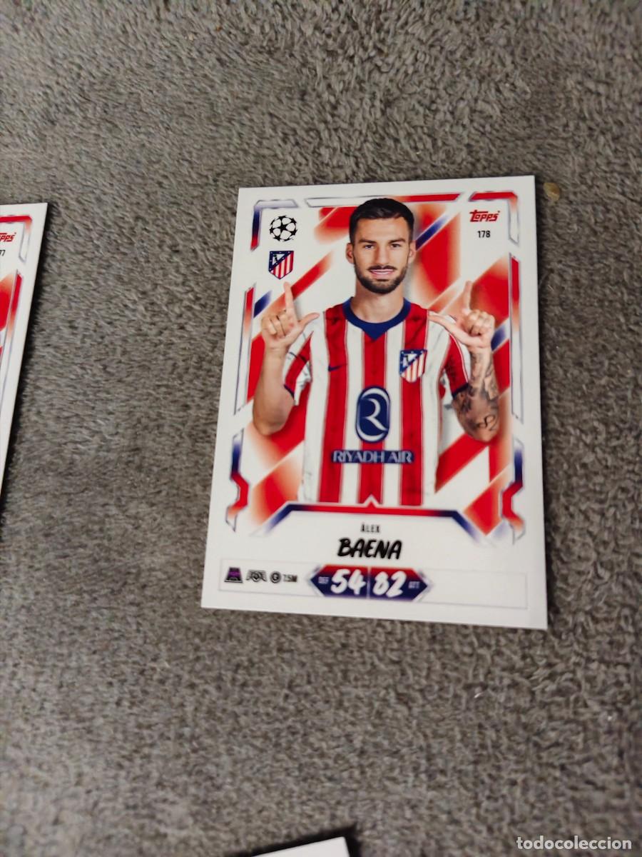 Cromos de f&uacute;tbol: 178 MATCH ATTAX 26/27 &Aacute;LEX BAENA ATL&Eacute;TICO DE MADRID BASE CARD 2026 2027 TOPPS UCC AAU