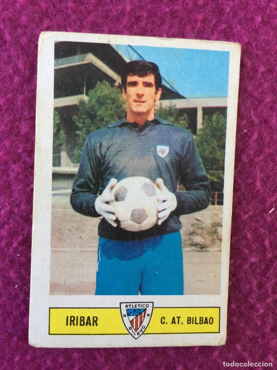 Cromos de f&uacute;tbol: CROMO DE IRIBAR - ATHLETIC DE BILBAO - ESTE 1973 1974 - FUTBOL LIGA 73 74 - NUNCA PEGADO