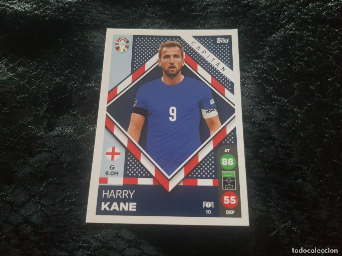 Fu&szlig;ball-Sticker: Topps Euro Eurocopa Alemania Germany 2024 Capit&aacute;n 10 Kane (Inglaterra) Lidl