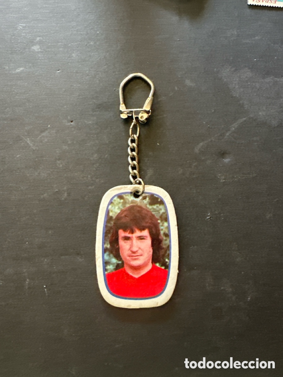 Cromos de f&uacute;tbol: Llavero de Phoskitos Saura a&ntilde;o 1982