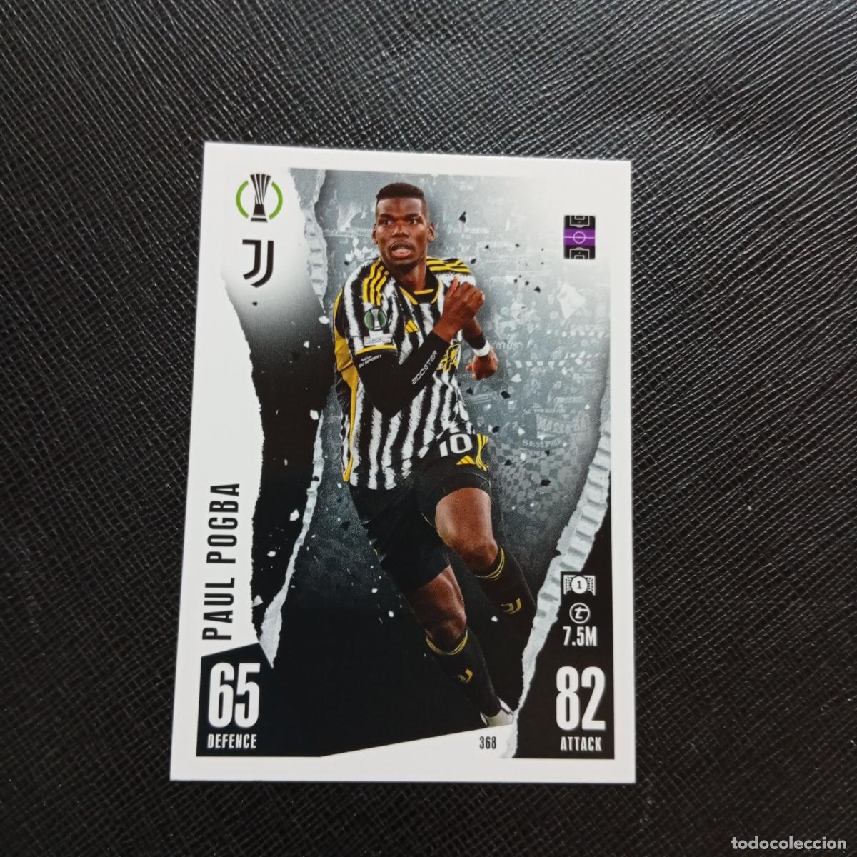 Cromos de f&uacute;tbol: 368 PAUL POGBA JUVENTUS TOPPS MATCH ATTAX 2023 2024 FUTBOL CROMO 23 24 - A217 PG41