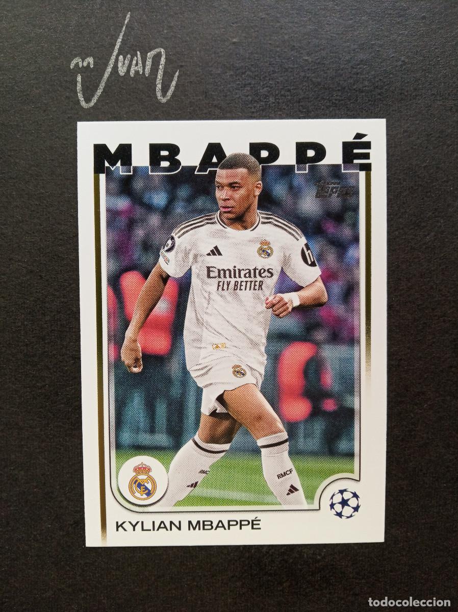 Cromos de f&uacute;tbol: N&ordm; 1 MBAPPE REAL MADRID FRANCIA ⚽ TOPPS &reg; FLAGSHIP UCC UEFA CLUB COMPETITIONS 2024 2025 24 25 NUEVO