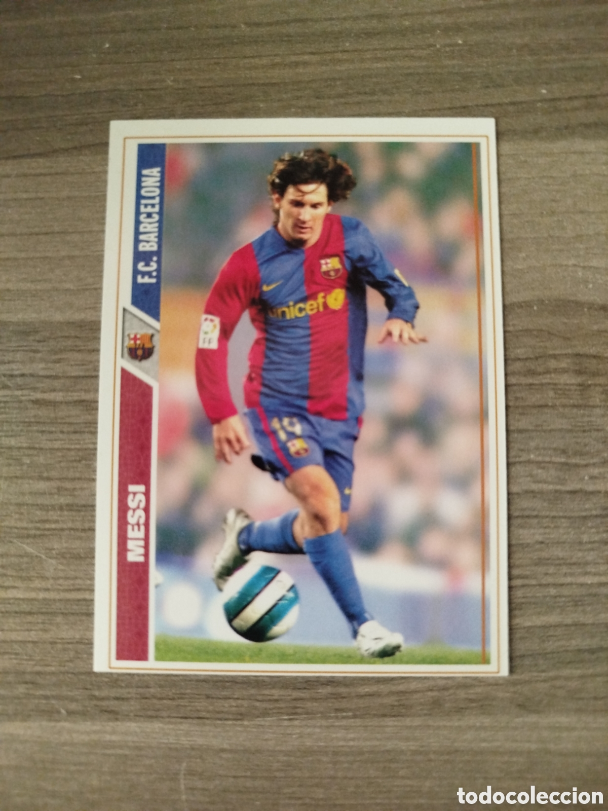 Cromos de f&uacute;tbol: Mundicromo 2007/08.F.C.BARCELONA.MESSI (N&deg;47).