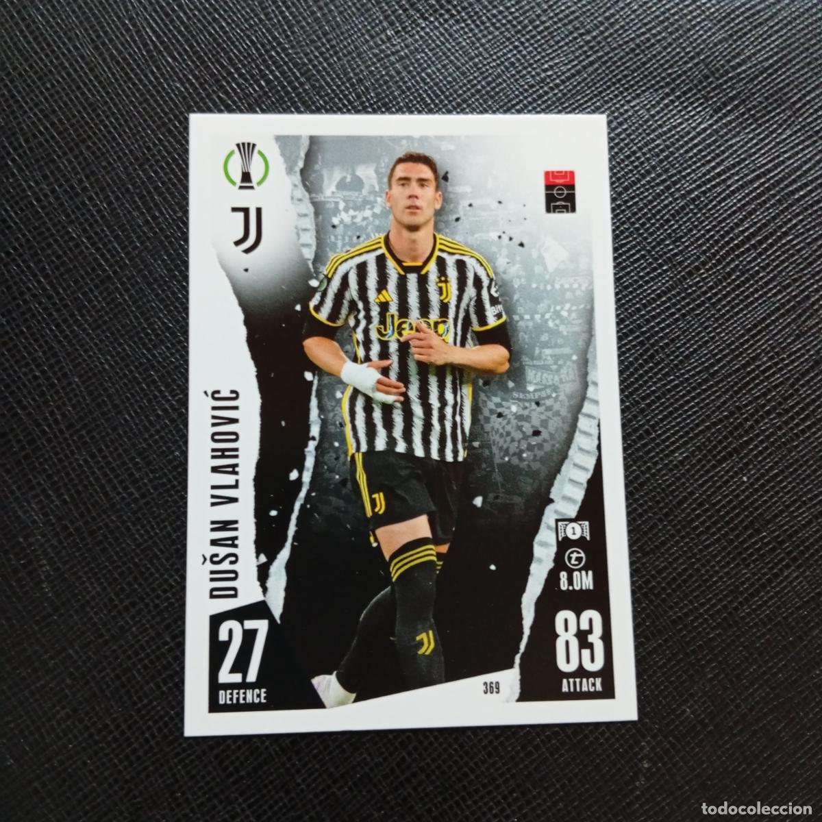 Cromos de f&uacute;tbol: 369 DUSAN VLAOVIC JUVENTUS TOPPS MATCH ATTAX 2023 2024 FUTBOL CROMO 23 24 - A217 PG41