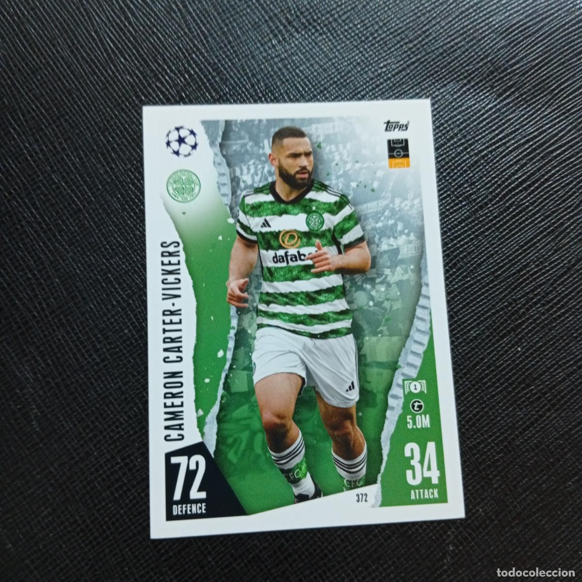 Cromos de f&uacute;tbol: 372 CARTER VICKERS CELTIC TOPPS MATCH ATTAX 2023 2024 FUTBOL CROMO 23 24 - A217 PG41