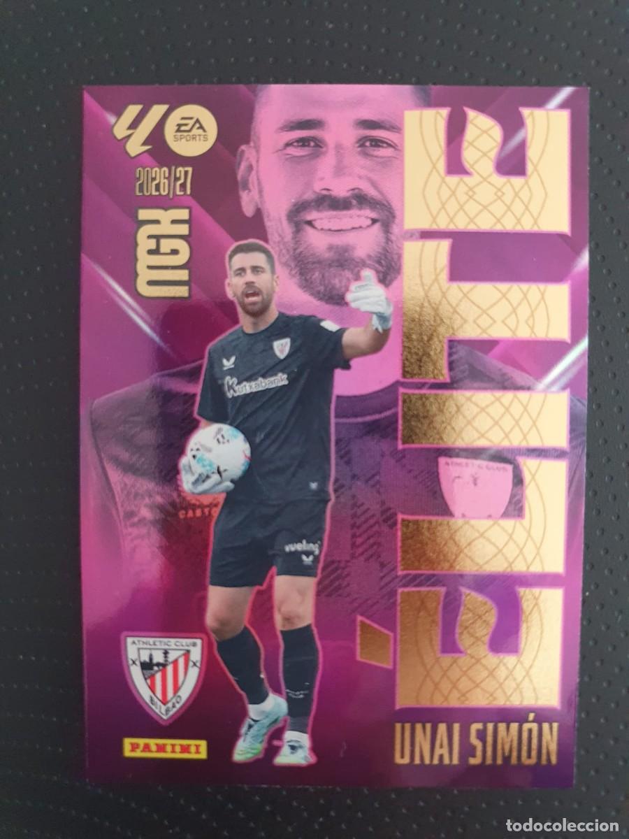 Cromos de f&uacute;tbol: MGK 2026 / 27 UNAI SIMON N&ordm; 17 ELITE BILBAO