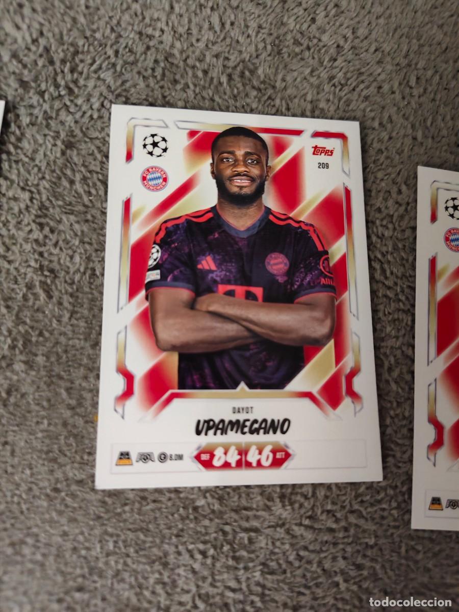 Cromos de f&uacute;tbol: 209 MATCH ATTAX 26/27 DAYOT UPAMECANO FC BAYERN MUNCHEN MUNICH BASE CARD 2026 2027 TOPPS UCC AAU