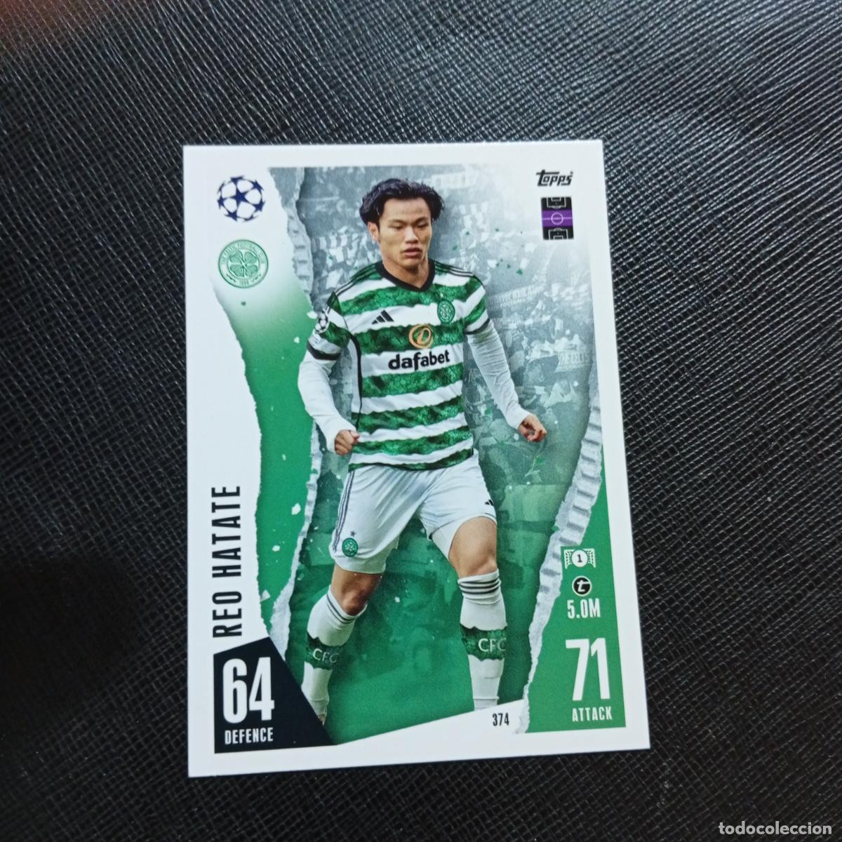 Fu&szlig;ball-Sticker: 374 REO HATATE CELTIC TOPPS MATCH ATTAX 2023 2024 FUTBOL CROMO 23 24 - A217 PG42