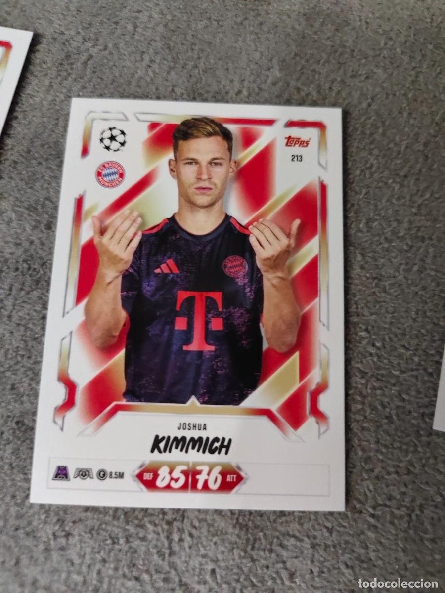 Fu&szlig;ball-Sticker: 213 MATCH ATTAX 26/27 JOSHUA KIMMICH FC BAYERN MUNCHEN MUNICH BASE CARD 2026 2027 TOPPS UCC AAU