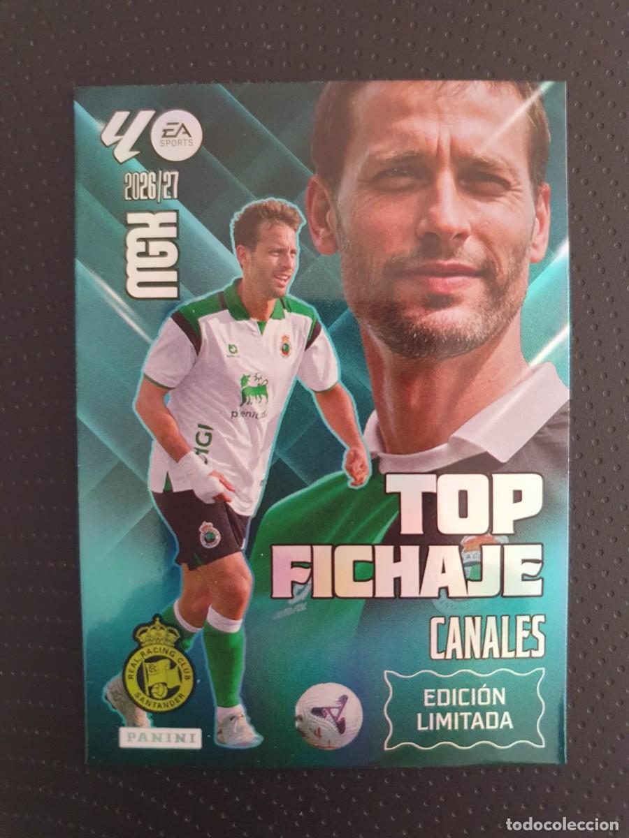 Fu&szlig;ball-Sticker: MGK 2026 / 27 CANALES TOP FICHAJE EDICION LIMITADA SANTANDER