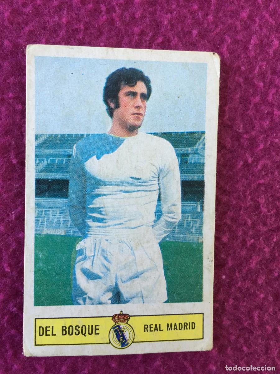 Cartes &agrave; collectionner de Football: DEL BOSQUE -REAL MADRID -ROOKIE LIGA ESTE 1973/74 73 74 -NUNCA PEGADO SIN PEGAR