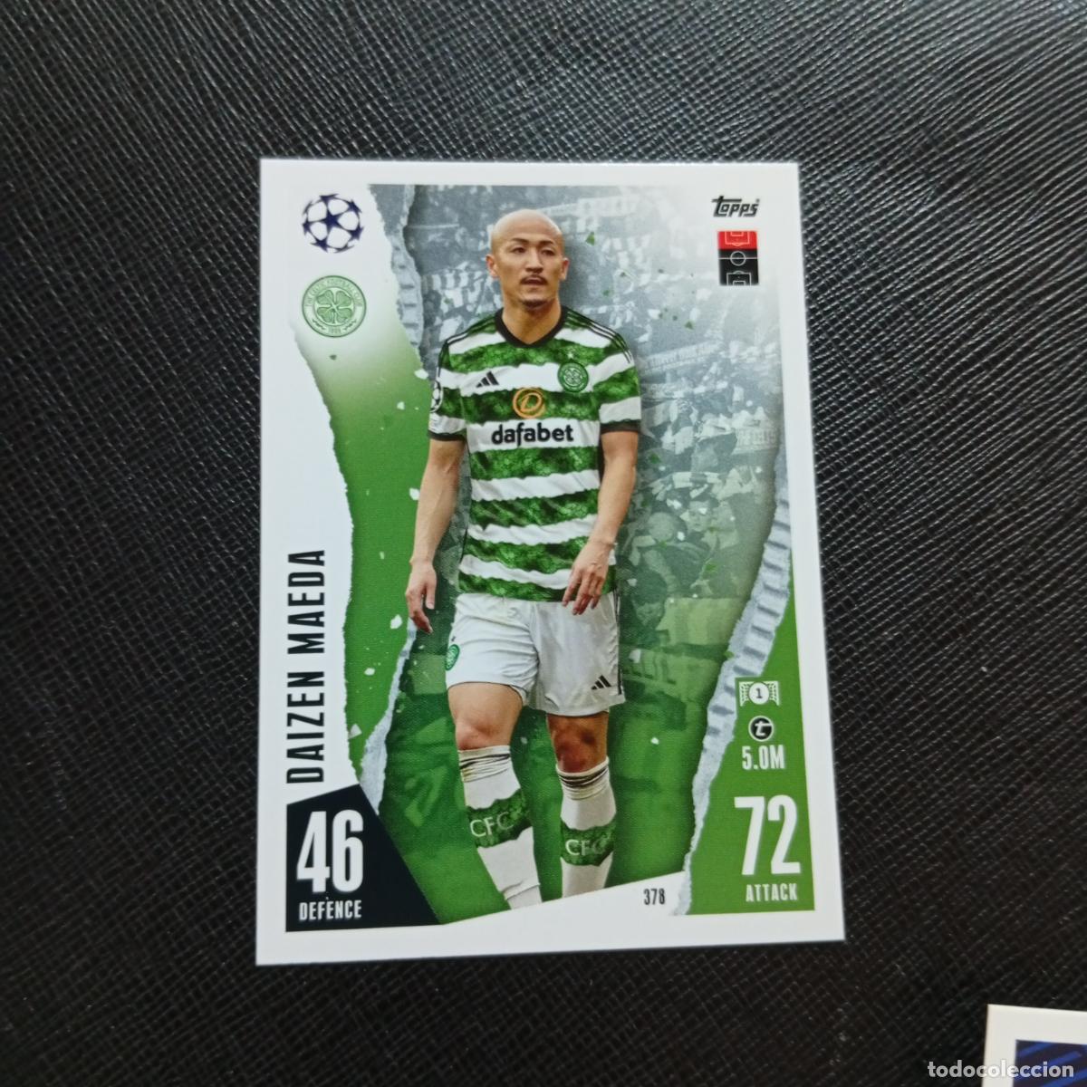 Cartes &agrave; collectionner de Football: 378 DZIZEN MAEDA CELTIC TOPPS MATCH ATTAX 2023 2024 FUTBOL CROMO 23 24 - A217 PG42