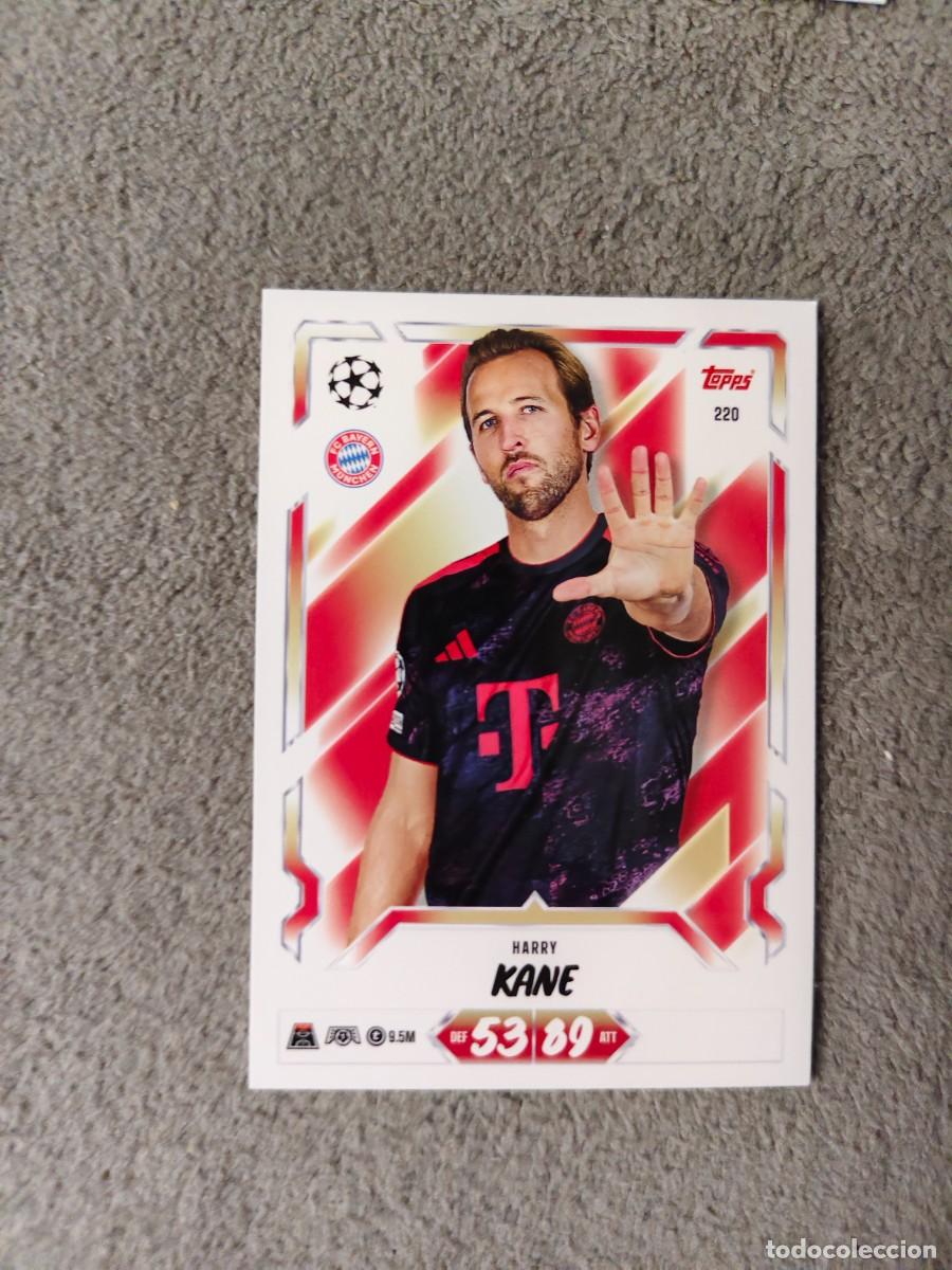 Cartes &agrave; collectionner de Football: 220 MATCH ATTAX 26/27 HARRY KANE FC BAYERN MUNCHEN MUNICH BASE CARD 2026 2027 TOPPS UCC AAU