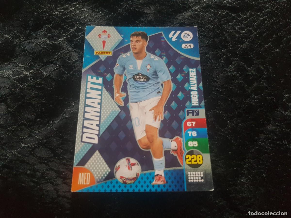 Cromos de f&uacute;tbol: Adrenalyn XL 2024/2025 24/25 Diamante 394 Hugo &Aacute;lvarez (Celta de Vigo)