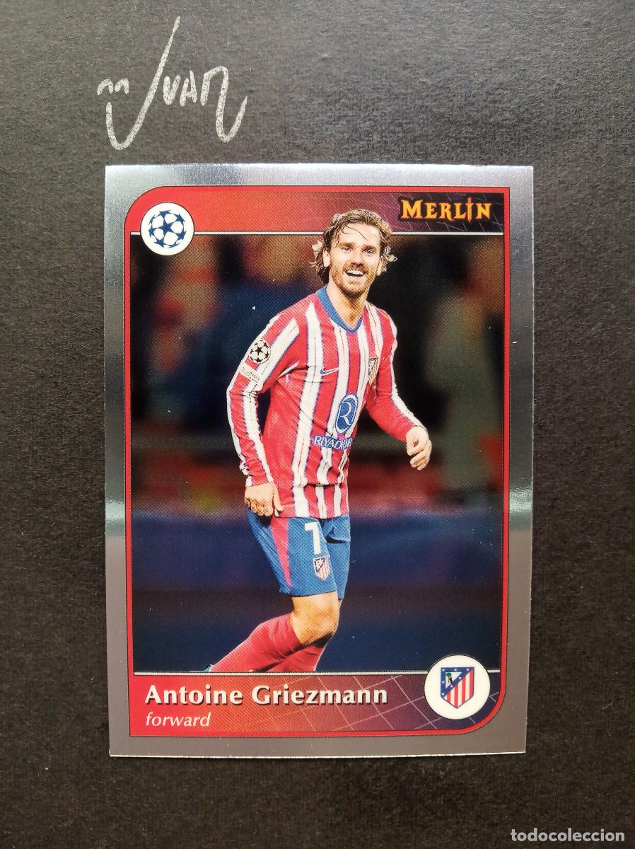 Cromos de f&uacute;tbol: N&ordm; 184 GRIEZMANN ATLETICO MADRID FRANCIA ⚽ TOPPS &reg; CHROME MERLIN UCC UEFA 2024 2025 24 25 NUEVO