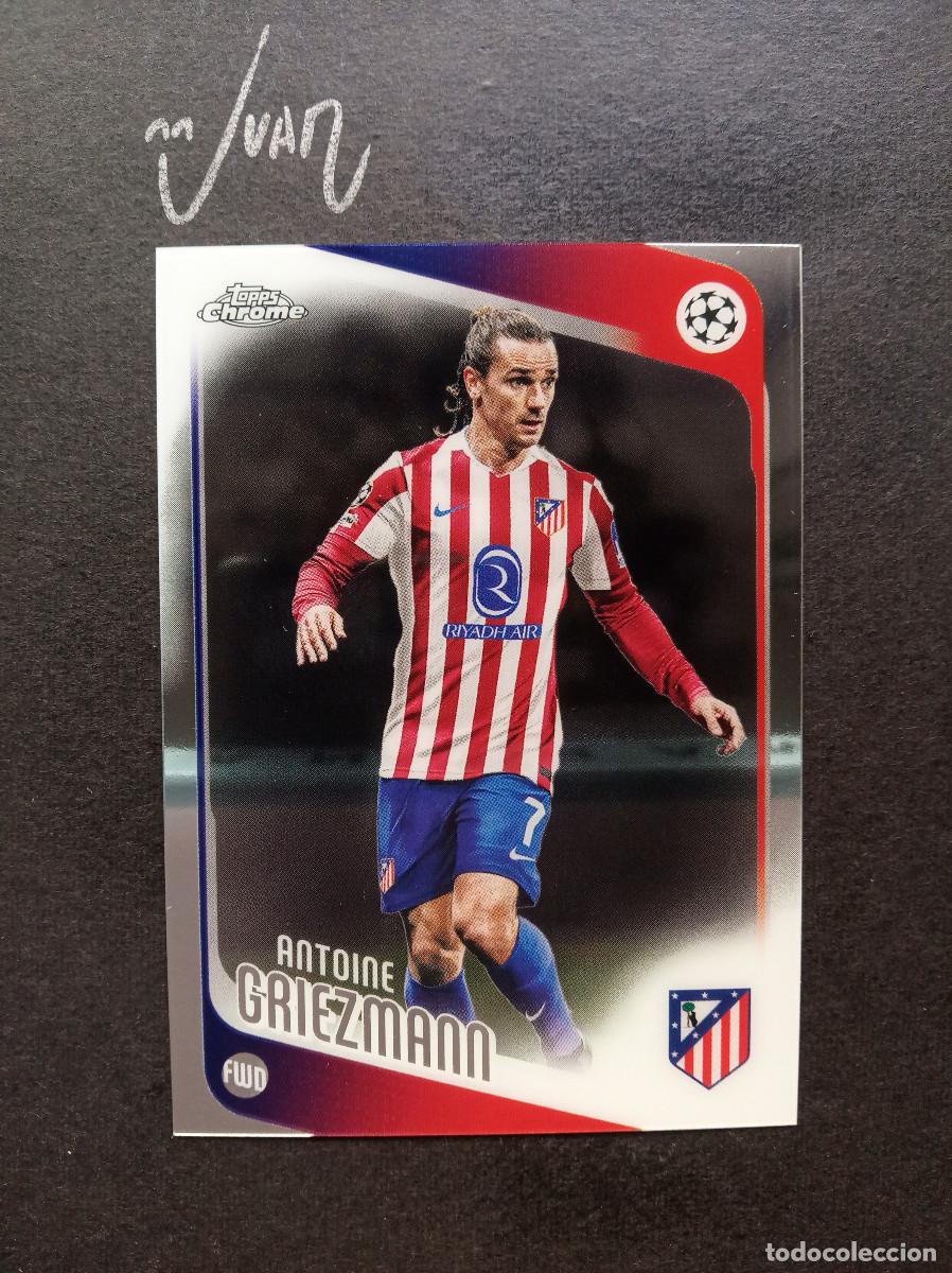 Cromos de f&uacute;tbol: N&ordm; 82 GRIEZMANN ATLETICO MADRID FRANCIA ⚽ TOPPS &reg; CHROME UCC UEFA CLUB COMPETITIONS 2025 2026 25 26