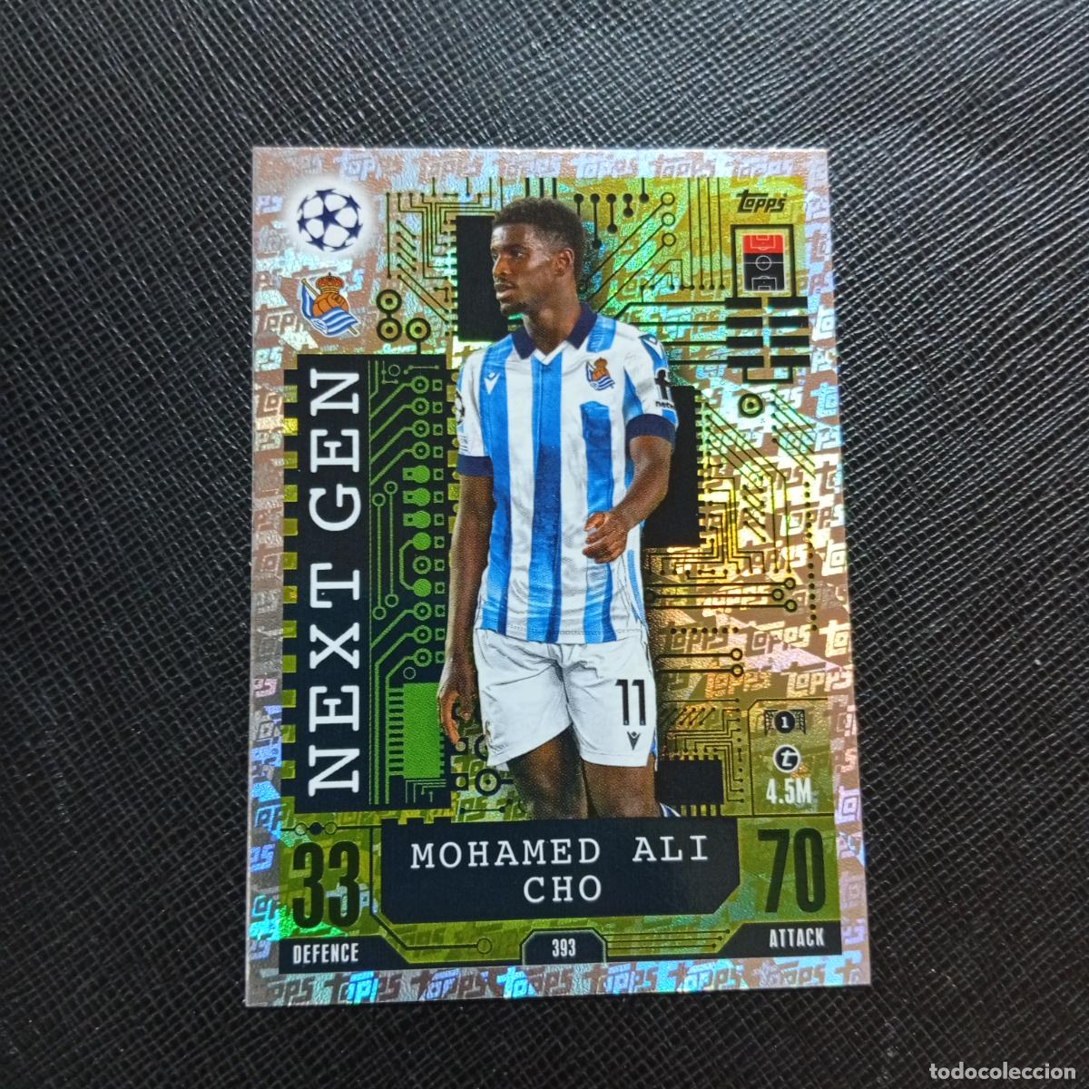 Cromos de f&uacute;tbol: 393 ALI CHEO REAL SOCIEDAD TOPPS MATCH ATTAX 2023 2024 FUTBOL CROMO 23 24 - A217 PG44 NEXT GEN