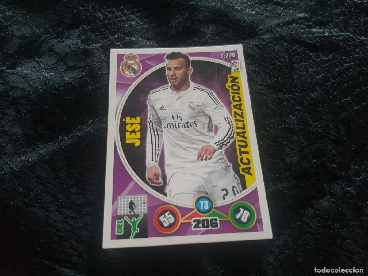 Cromos de f&uacute;tbol: Cromo Actualizaci&oacute;n 252 bis Jes&eacute; (Real Madrid) Adrenalyn 2014/2015 14/15