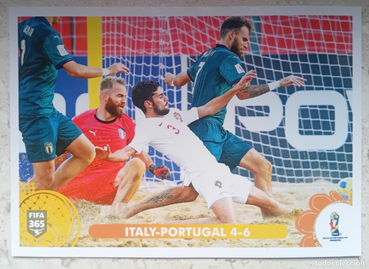 Cromos de f&uacute;tbol: Figurina Panini 2020-21 Cromo Fifa 365 2021 Fifa Beach Soccer Italy-Portugal 4-6 n 442