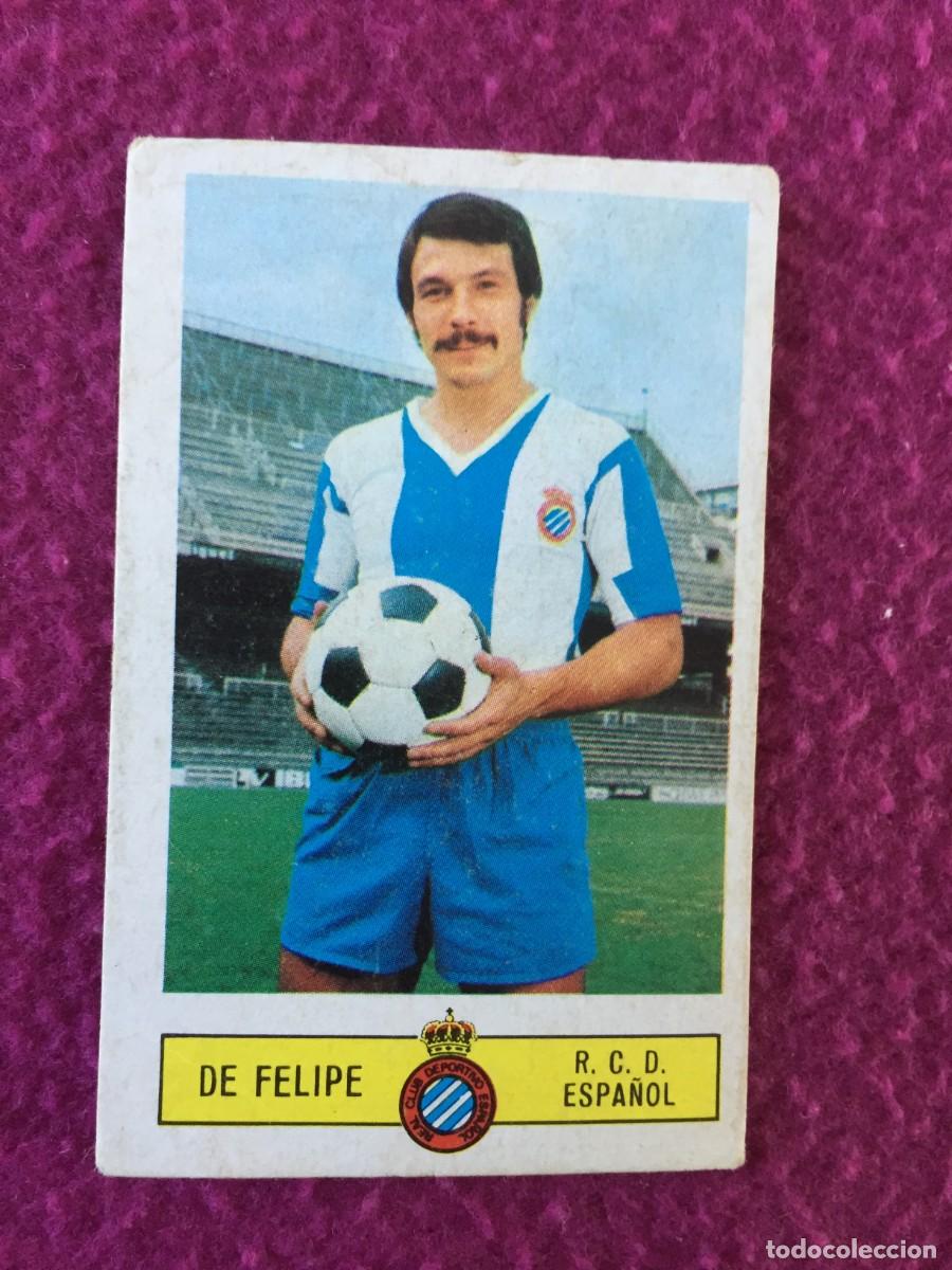 Cromos de f&uacute;tbol: CROMO DE FELIPE - RCD ESPA&Ntilde;OL. ESTE 1973-1974 73-74. SIN PEGAR - NUNCA PEGADO