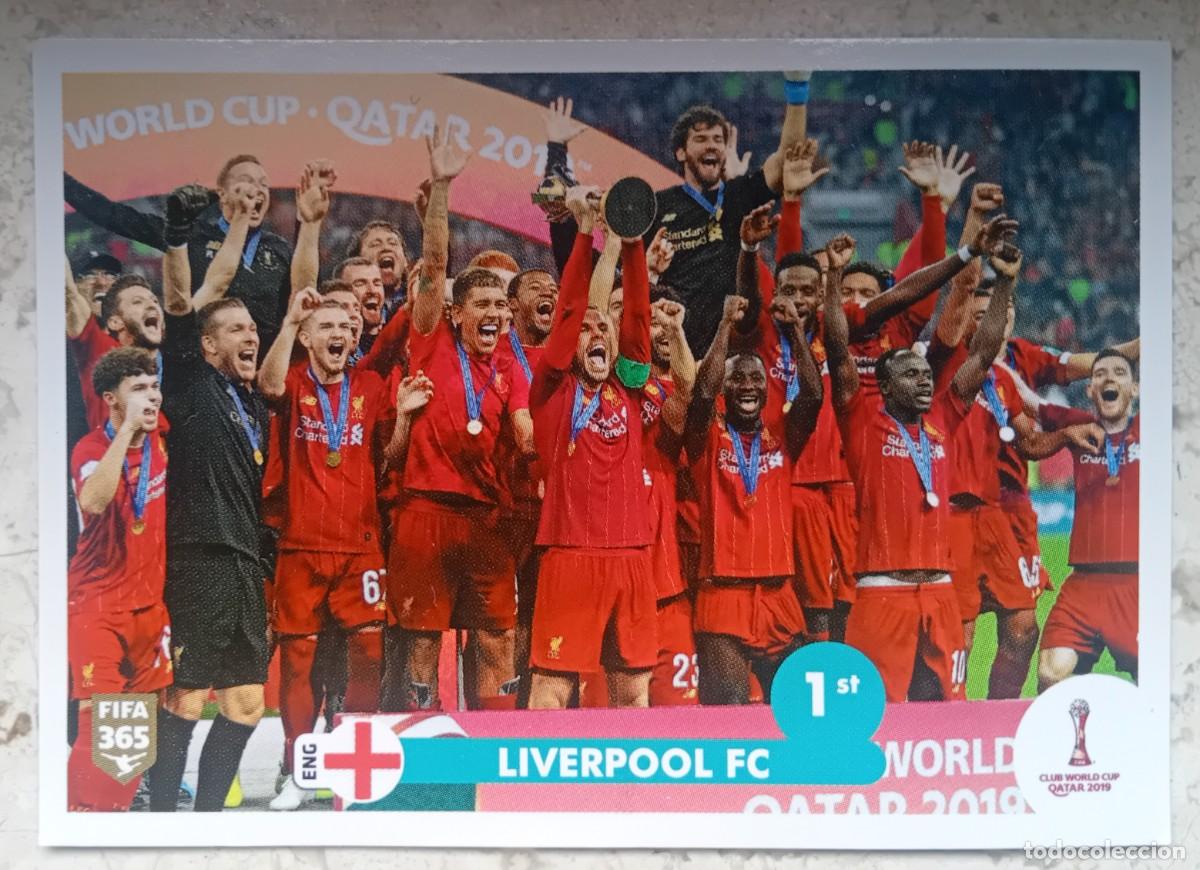 Cromos de f&uacute;tbol: Figurina Panini 2020-21 Cromo Fifa 365 2021 Fifa Club World Cup Liverpool n 445