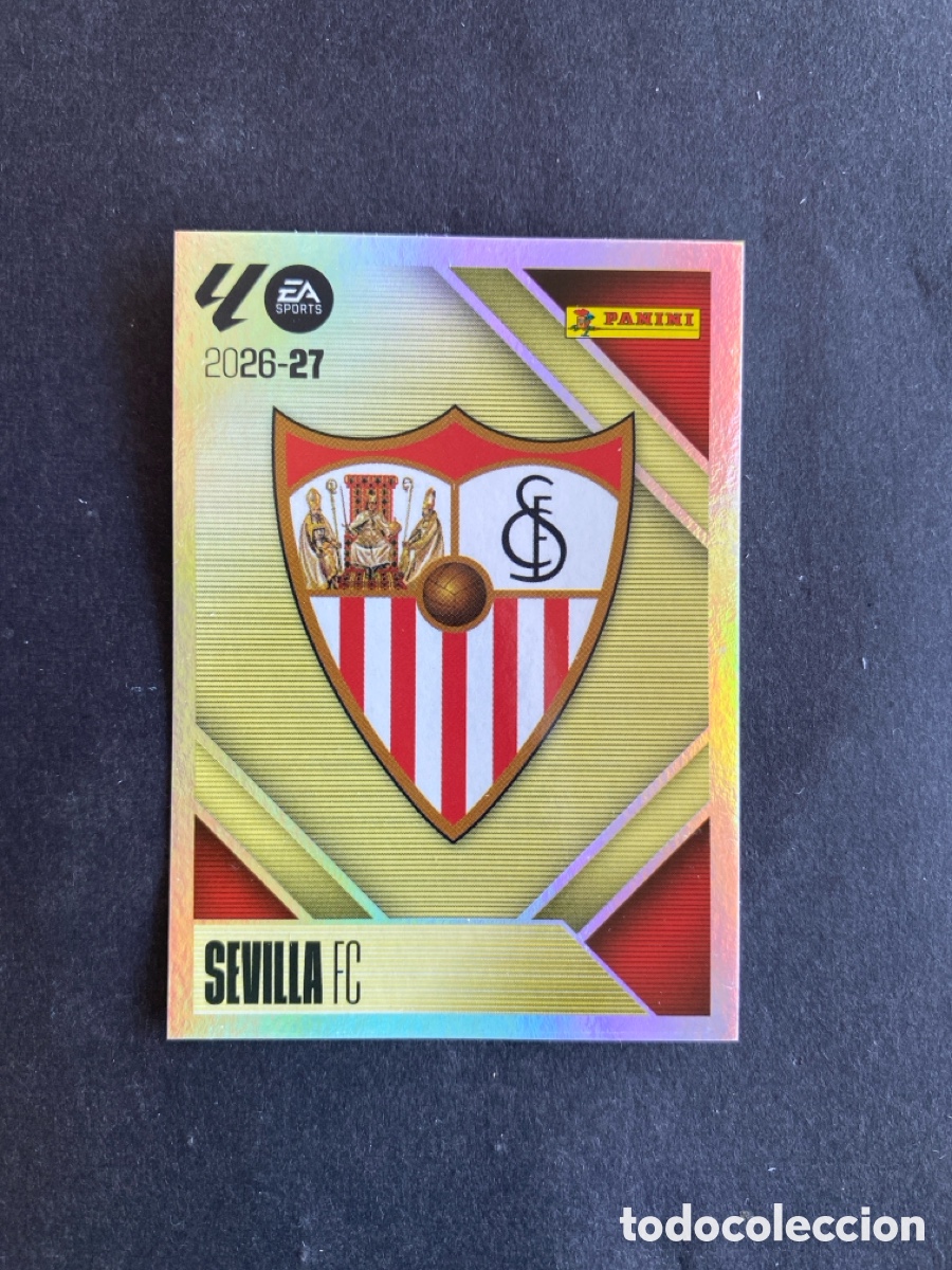 Cromos de f&uacute;tbol: Cromo liga 26/27 Sevilla N* 1