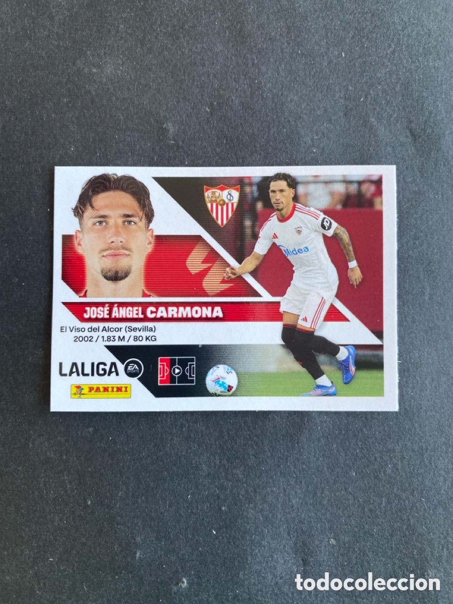 Cromos de f&uacute;tbol: Cromo liga 26/27 Sevilla N* 5