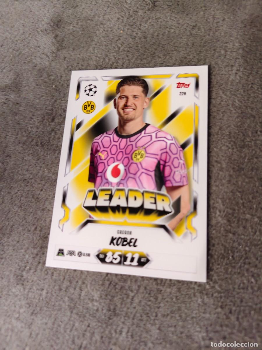 Cromos de Futebol: 226 MATCH ATTAX 26/27 GREGOR KOBEL BORUSSIA DORTMUND LEADER 2026 2027 TOPPS UCC AAU