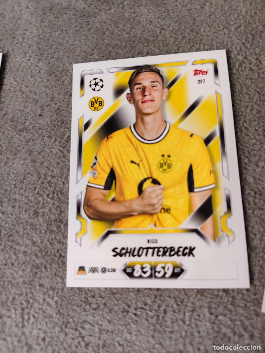 Cromos de Futebol: 227 MATCH ATTAX 26/27 NICO SCHLOTTERBECK BORUSSIA DORTMUND BASE CARD 2026 2027 TOPPS UCC AAU
