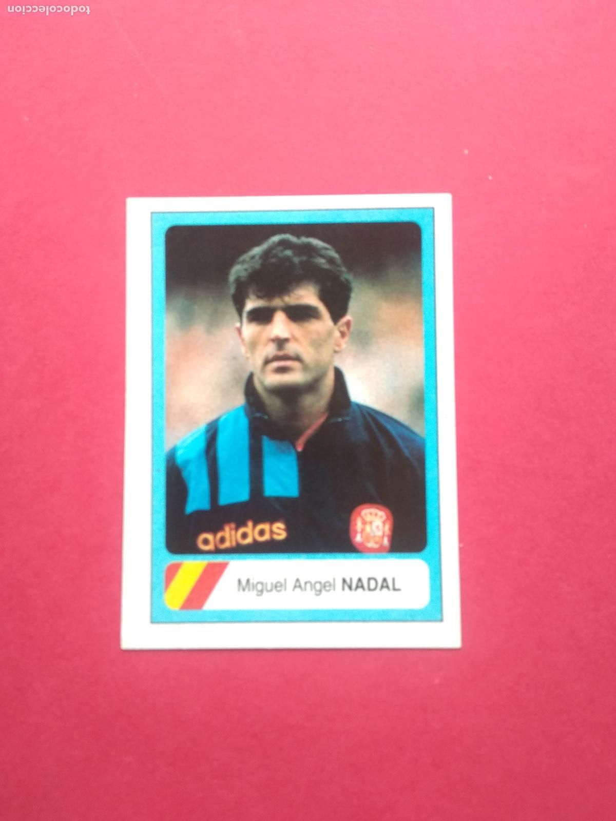 Cromos de Futebol: EDICIONES ESTADIO MUNDIAL FUTBOL USA 94 1994 CROMO NUNCA PEGADO ESPA&Ntilde;A N&ordm; 176 NADAL