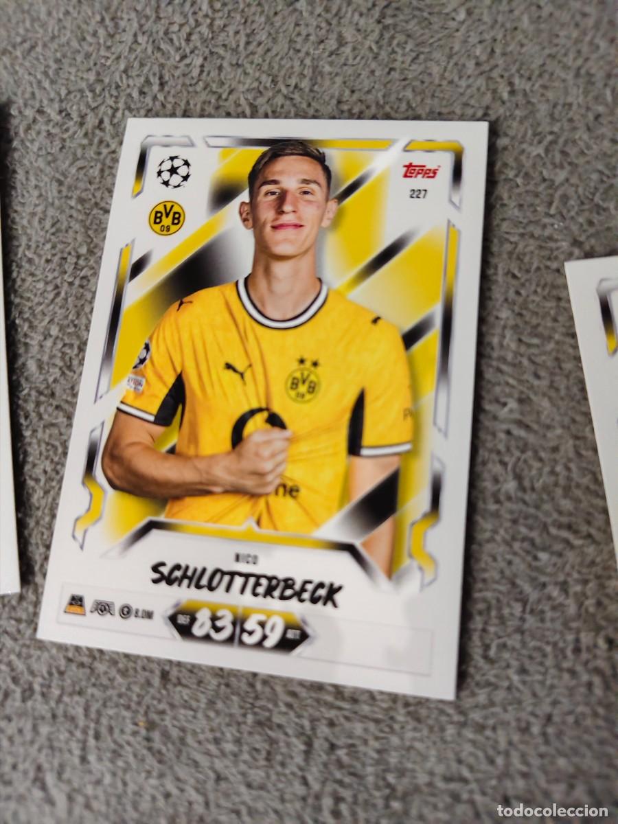 Cromos de Futebol: 227 MATCH ATTAX 26/27 NICO SCHLOTTERBECK BORUSSIA DORTMUND BASE CARD 2026 2027 TOPPS UCC AAU