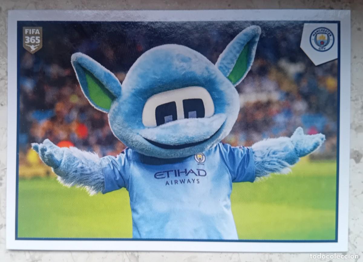Cromos de Futebol: Figurina Panini 2020-21 Cromo Fifa 365 2021 Mascotte Moonchester Club Identity Manchester City n 42
