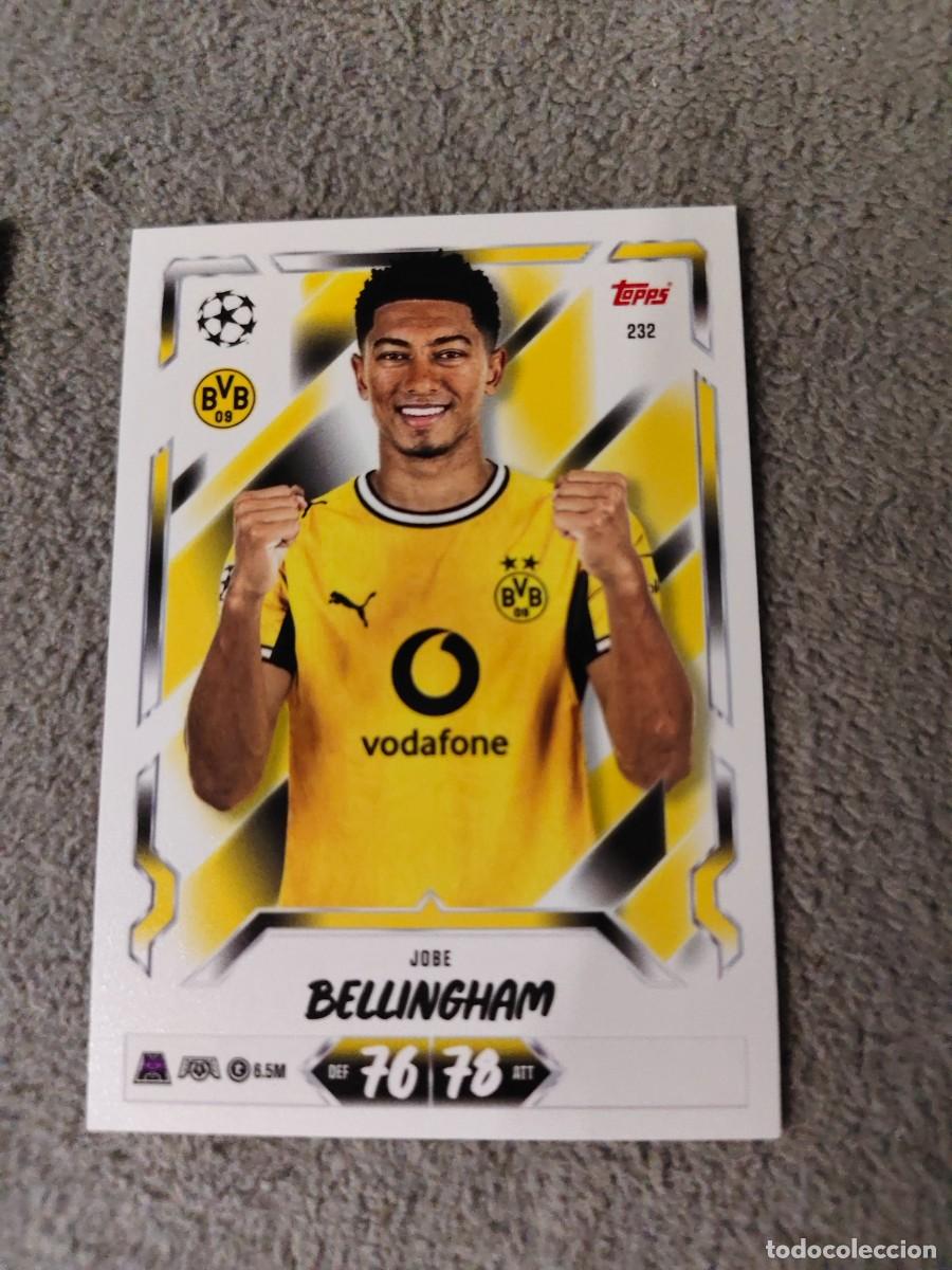 Cromos de Futebol: 232 MATCH ATTAX 26/27 JOBE BELLINGHAM BORUSSIA DORTMUND BASE CARD 2026 2027 TOPPS UCC AAU