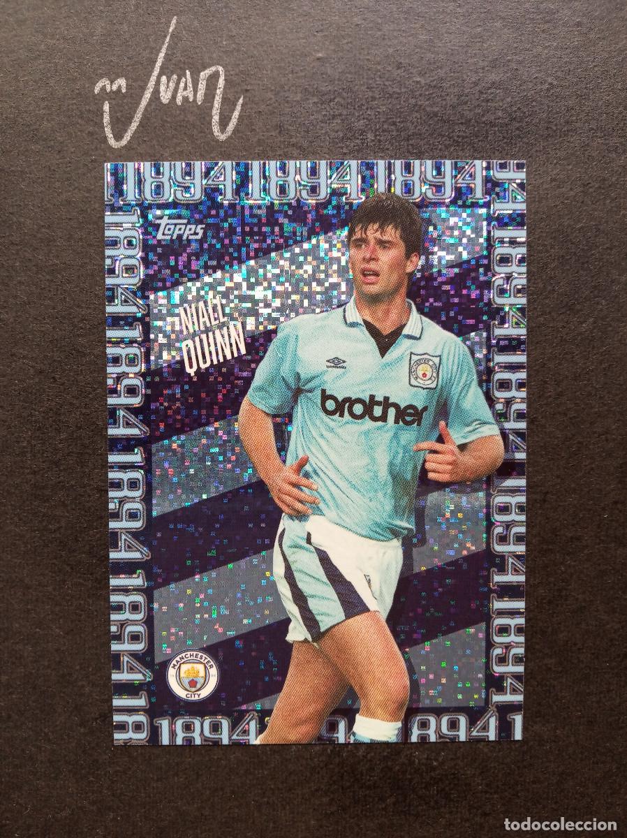 Cromos de Futebol: N&ordm; 50 1894 STATIC NIALL QUINN MANCHESTER CITY ⚽ TOPPS &reg; TEAM SET THE CITYZENS 2025 2026 25 26