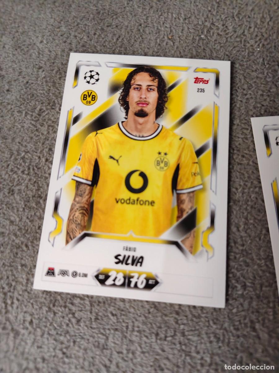 Fu&szlig;ball-Sticker: 235 MATCH ATTAX 26/27 FABIO SILVA BORUSSIA DORTMUND BASE CARD 2026 2027 TOPPS UCC AAU